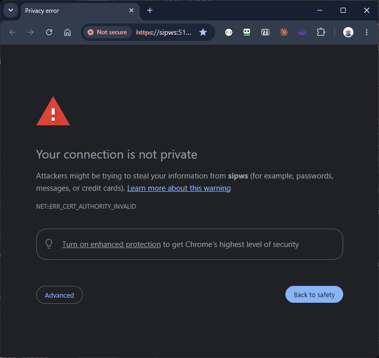 config server untrusted