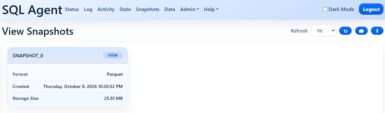 sql-agent-snapshots-view.png